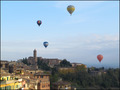 Balloons over Siena