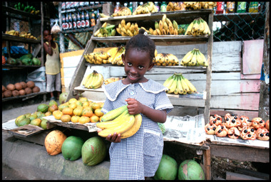 Girl With Bananas