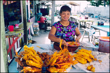 Deep fried sea food