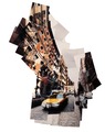 Taxi on Wooster Street