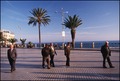 Men promenading