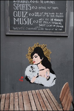 Amy Winehouse Mural