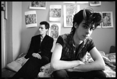 Nick Cave and Mick Harvey 
