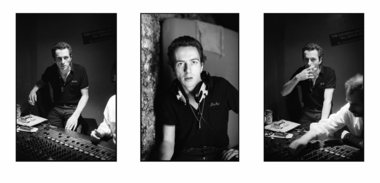 Joe Strummer triptych