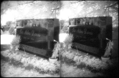 Miles Davis Grave, Woodlawn Cemetery Infra Rad