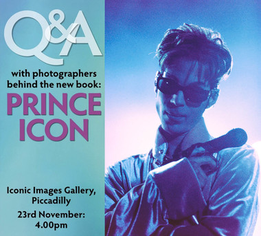 Prince exhibition, book and Q&A