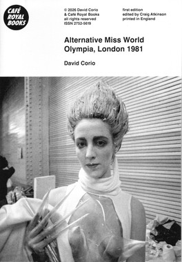 Cafe Royal Books - Alternative Miss World 1981